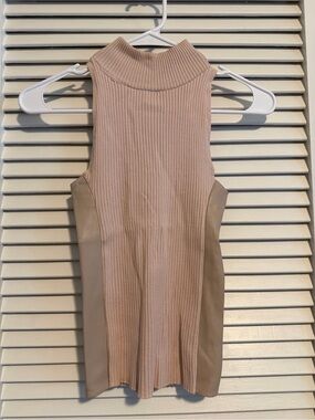 Heartloom tank in Blush and Taupe